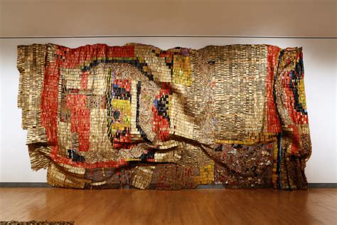 The Scramble for Independence! Exploration into El Anatsui's Contemporary Tapestry