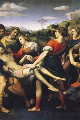 La Mise au Tombeau du Christ! Une Étude de la Profondeur Mystique et du Réalisme Détaillé dans l’œuvre de Raphaël Sanzio