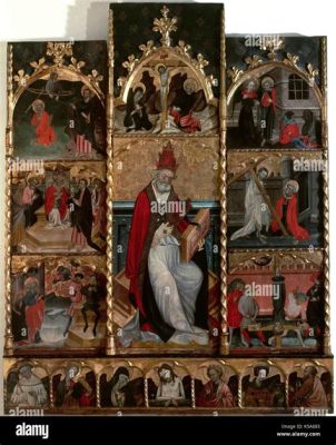  Le Retable de San Pedro à León: Une symphonie de bois et d’or dans la pénombre