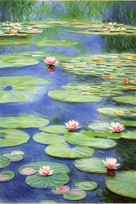 The Lily Pond : Un rêve lumineux capturé dans la matière !